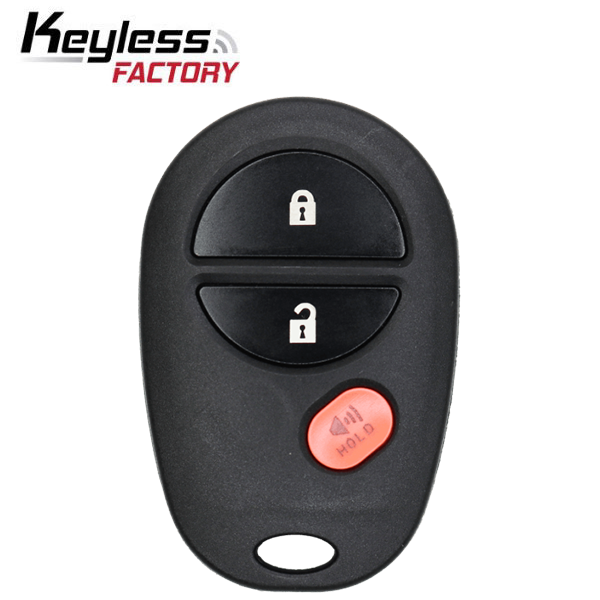 2004-2018 Toyota / 3-Button Keyless Entry Remote / PN: 89742-AE010 / GQ43VT20T (R-TOY-20T-3) - UHS Hardware