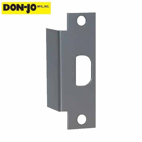 Don-Jo - Electric Strike Filler Plate - 4 7/8" x 1 1/4" - Silver Coated - UHS Hardware