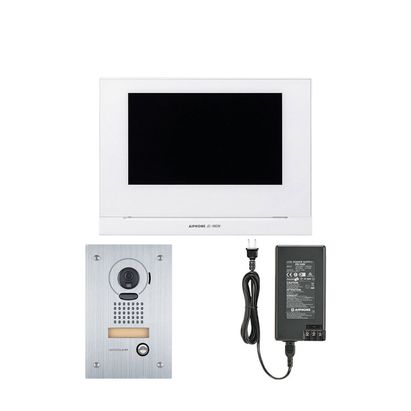 Aiphone - JOS-1FW - Intercom Door System - 7" Touchscreen - Vandal Resistant - Up To 8 smartphones - Stainless Steel - Handsfree - IP54 - UHS Hardware