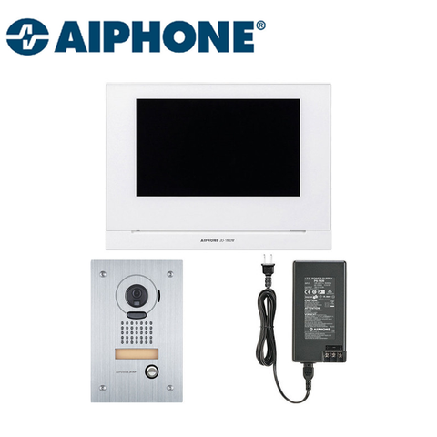 Aiphone - JOS-1FW - Intercom Door System - 7" Touchscreen - Vandal Resistant - Up To 8 smartphones - Stainless Steel - Handsfree - IP54 - UHS Hardware