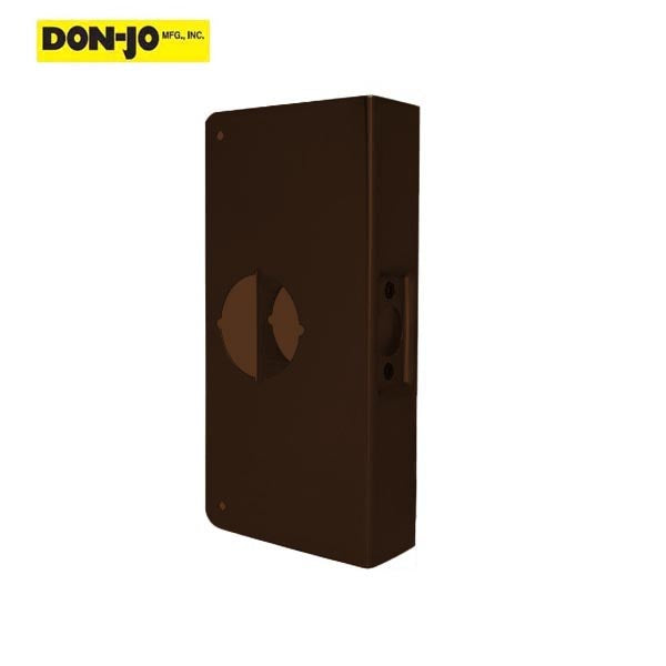 Don-Jo - 3 CW - Wrap Around - 9" Height - 2-3/4" Backset  - Optional Finish - UHS Hardware