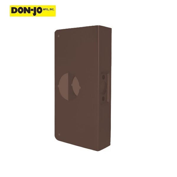 Don-Jo - 2 CW - Wrap Around - 9" Height - 2-3/8" Backset  - Optional Finish - UHS Hardware