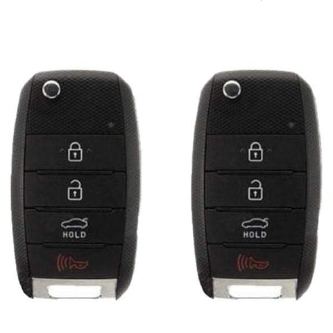 2 X Kia Forte 2017-2018 / 4-Button Flip Key Pn: 95430-A7200 Osloka-875T (Yd) (Oem) (Bundle Of 2)