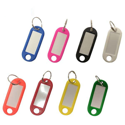 200 Pack of Key ID Tags w/ Ring & Hole Assorted Colors (JMA M2) - UHS Hardware