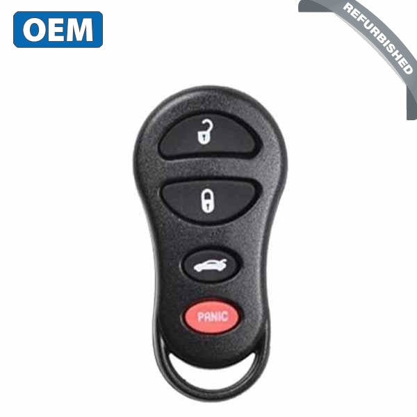 2000-2005 Dodge Chrysler / 4-Button Keyless Entry Remote / PN: 04759008 / GQ43VT9T (OEM) - UHS Hardware