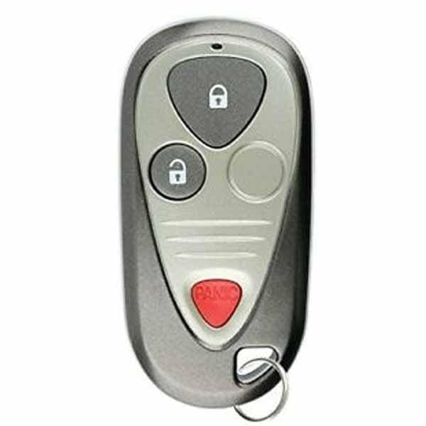 2x OEM Electronics Keyless Remote Key Fobs 4-Button KOBUT1BT - Black Shell