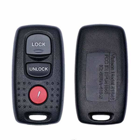 2003-2006 Mazda / 3-Button Keyless Entry Remote Key / PN: BN8P-67-5RY / KPU41846 (OEM) - UHS Hardware
