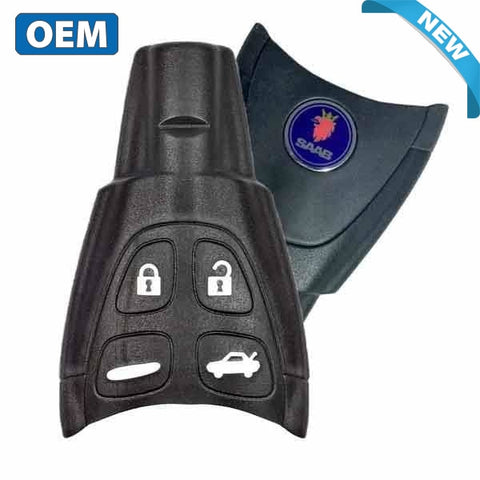 2003-2011 Saab 9-3 / 4-Button Smart Key / PN: 12783781 / LTQSAAM433TX (OEM) - UHS Hardware
