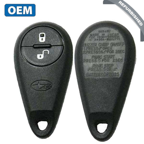 2005-2008 Subaru Forester Impreza / 2-Button Keyless Entry Remote / PN: 88036-FE041 / NHVWB1U711 (Japan) (OEM) - UHS Hardware