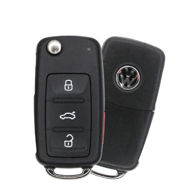 2005-2010 Volkswagen / 4-Buttonflip Key Pn: 1K0-959-753-P Nbg92596263 (Oem) Flip