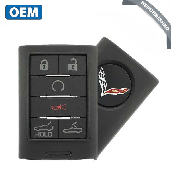 2005-2013 Chevrolet Corvette / 6-Button Smart Key Pn: 23465955 Nbggd9C04 (Oem Refurb)