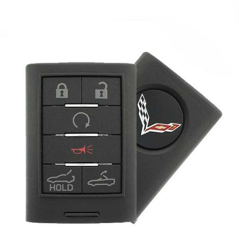 2005-2013 Chevrolet Corvette / 6-Button Smart Key Pn: 23465955 Nbggd9C04 (Oem Refurb)