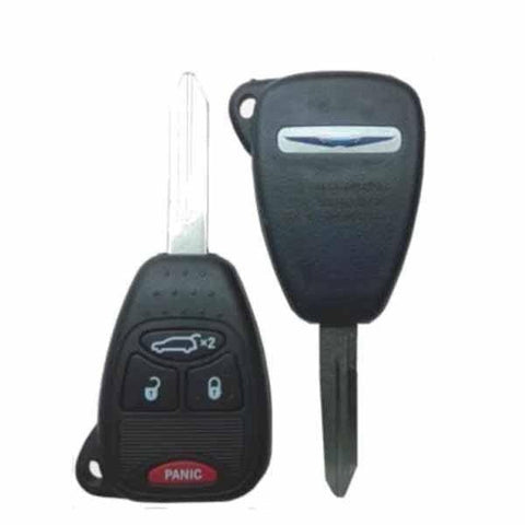2005-2014 Chrysler / 4-Button Remote Head Key Pn: 56040652Ad Oht692427Aa (Oem)