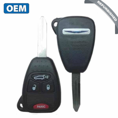 2005-2014 Chrysler / 4-Button Remote Head Key / PN: 56040652AD / OHT692427AA (OEM) - UHS Hardware