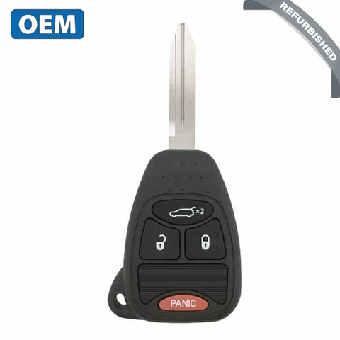 2005-2014 Chrysler Jeep Dodge / 4-Button Remote Head Key / PN: 5175815AA / OHT692427AA (OEM) - UHS Hardware