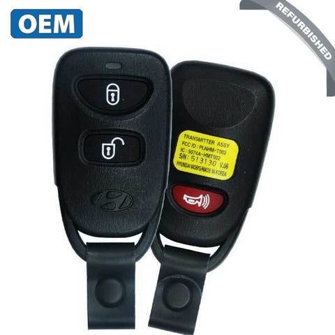 2006-2008 Hyundai Accent / 3-Button Keyless Entry Remote / PN: 95430-1E011 / PLNHM-T002 (OEM) - UHS Hardware