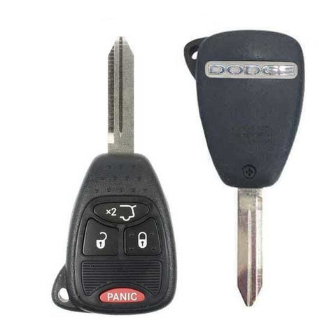 2006-2009 Dodge Durango / 4-Button Remote Head Key Pn: 05179512Ac Oht692715Aa (Oem)
