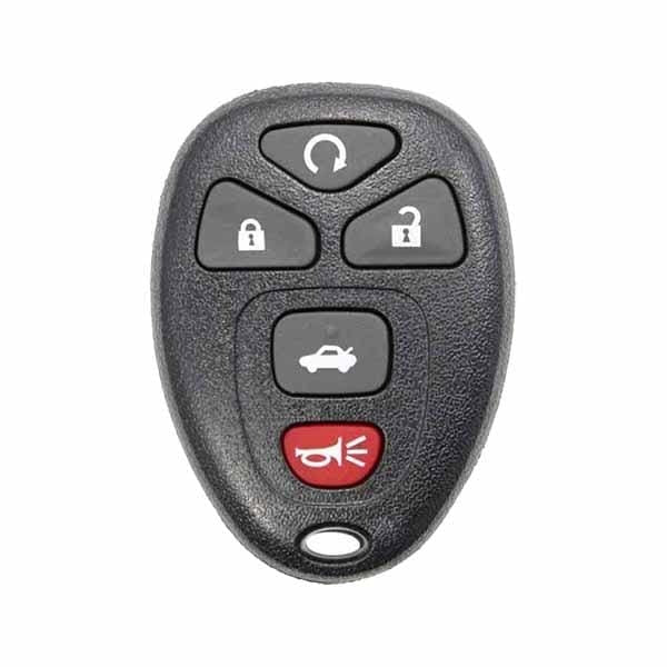 23316207 2006-2013 GM Chevrolet / 5-Button Keyless Entry Remote / PN: 20935331 ...
