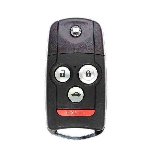 2007-2008 Acura Tl / 4-Button Flip Key Pn: 3511-306 Oucg8D-439H-A (Oem)