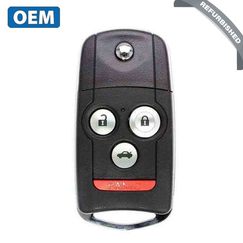 2007-2008 Acura TL / 4-Button Flip Key / PN: 3511-306 / OUCG8D-439H-A  (OEM) - UHS Hardware