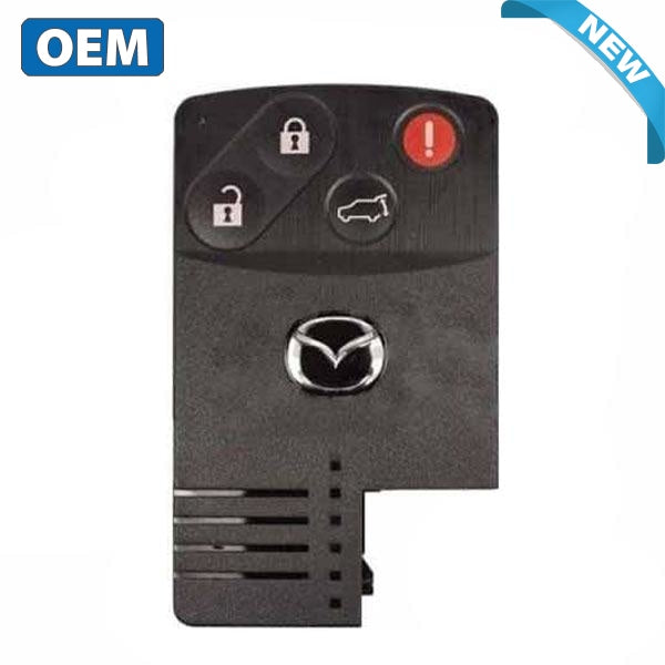 2007-2009 Mazda CX-7 CX-9 / 4-Button Smart Card Key / PN: TDY1-67-5RYA / BGBX1T458SKE11A01 (OEM) - UHS Hardware