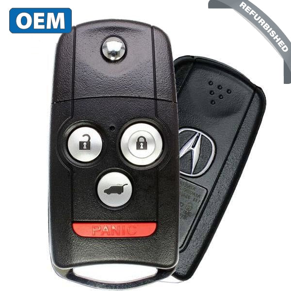 2007-2013 Acura MDX / 4-Button Flip Key / PN: 35111-STX-326 / N5F0602A1A (OEM) - UHS Hardware