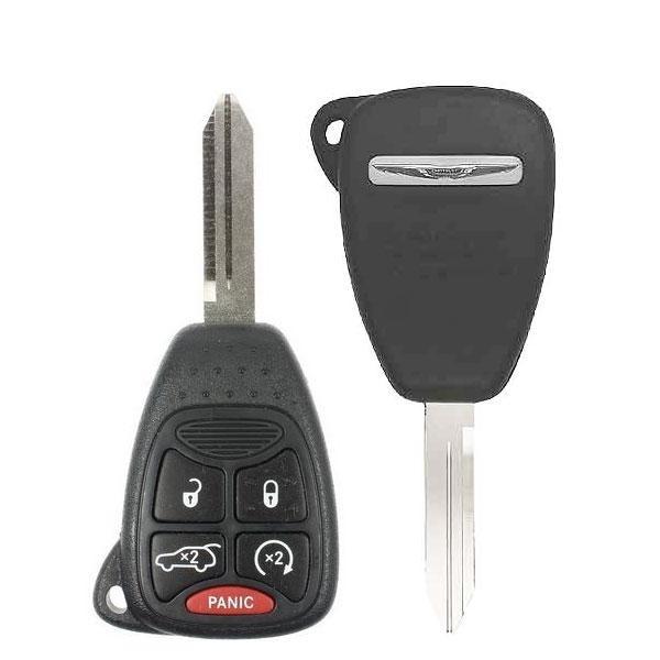 2007-2013 Chrysler 200 Sebring / 5-Button Remote Head Key Pn: 68273344Aa Oht692714Aa Oht692427Aa