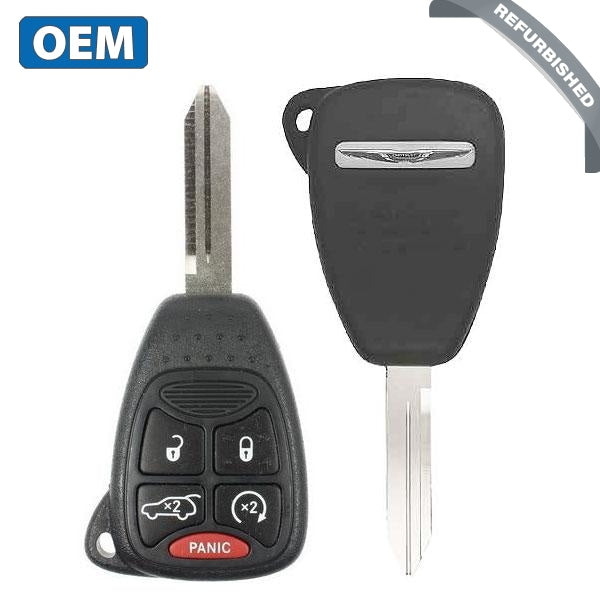 2007-2013 Chrysler 200 Sebring / 5-Button Remote Head Key / PN: 68273344AA  /  OHT692714AA  OHT692427AA (OEM) - UHS Hardware