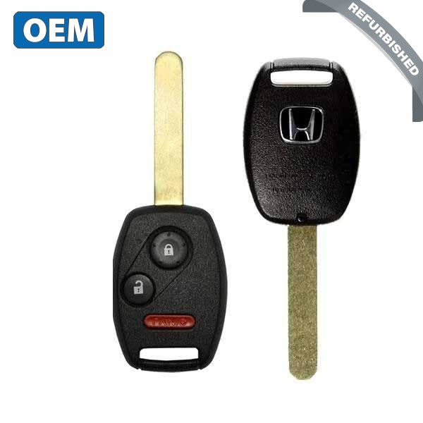 2007-2015 Honda CR-V / Fit / Insight / 3-Button Remote Head Key / PN: 35111-SWA-306 / MLBHLIK-1T (OEM) - UHS Hardware