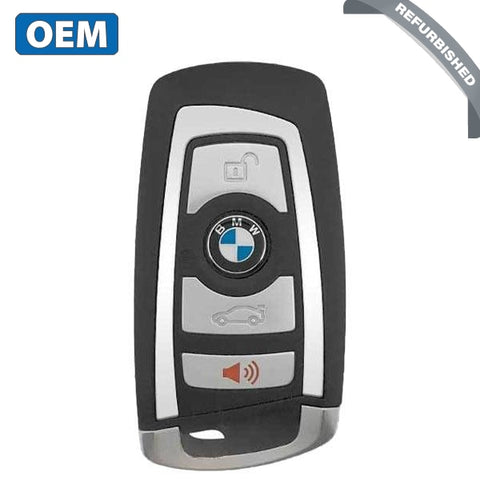 2009-2012 Bmw 5 7 Series / 4-Button Smart Key Pn: 9265973-01 Kr55Wk49863/ Cas4 (Oem Refurb)