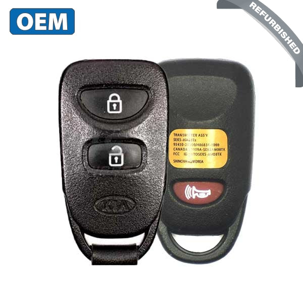 2009-2012 KIA Soul / 3-Button Keyless Entry Remote / PN: 95430-2K100 / NYOSEKS-AM08TX (OEM) - UHS Hardware