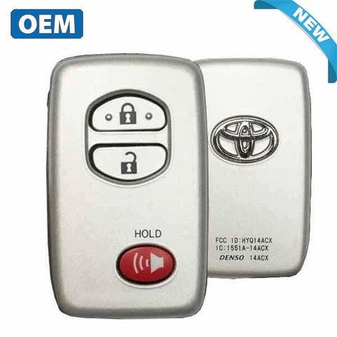 小物 HERRIE KEYTOP MULTI CODE - L / CARIB 2009-2019 Toyota / 3-Button Smart Key / PN: 89904-35010