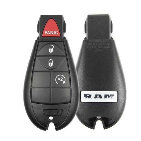 thumbnail image 2 of Remanufactured 7-Button Key Fob For Dodge Jeep Chrysler, OEM 56046709AC 2 of 3