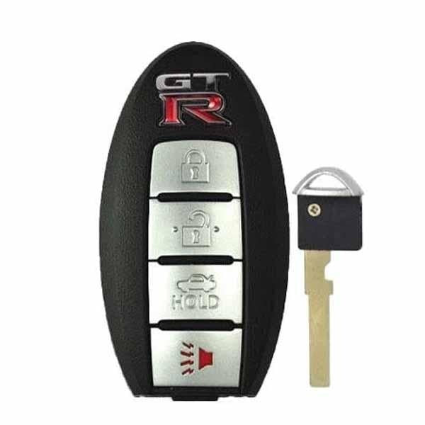2009-2020 Nissan GT-R / 4-Button Prox Smart Key / PN: 285E3-JF87A /  KR55WK49622 (OEM)