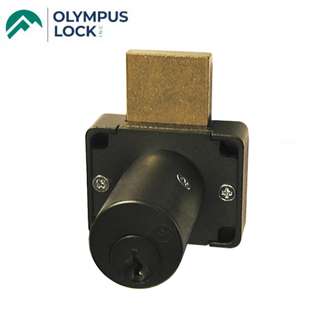 Olympus - 200B - Weather Resistant Cabinet Deadbolt Lock - D4291 4-pin - Non Handed - Standard Bolt - Oil Rubbed Bronze - Optional Keying - Optional Cylinder Length - Grade 1 - UHS Hardware
