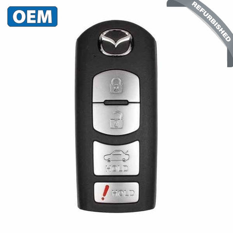 2010-2013 Mazda / 4-Button Smart Key / PN: BBY2-67-5RY / WAZX1T768SKE11A03 (OEM Refurb) - UHS Hardware