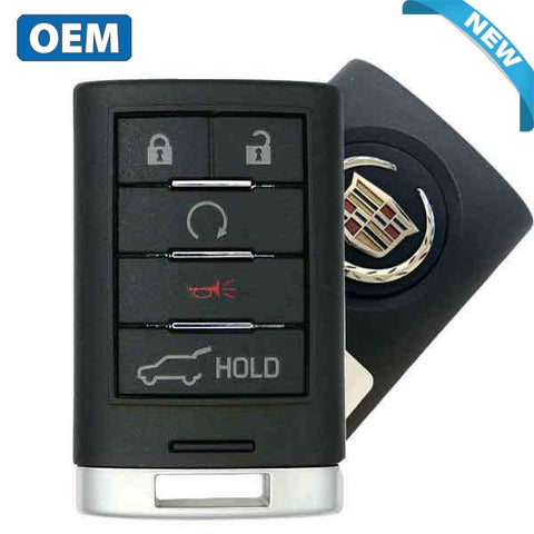 2010-2015 Cadillac SRX / 5-Button Smart Key w/ Hatch / PN: 22865375 / NBG009768T (OEM) - UHS Hardware