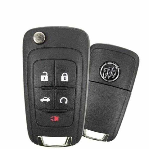 2010-2019 Buick / 5-Button Remote Flip-Key / PN: 13500226 / OHT01060512 (OEM) - UHS Hardware