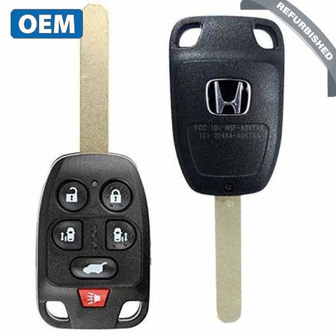 2011-2013 Honda Odyssey / 6-Button Remote Head Key / PN: 35118-TK8-A20 / N5F-A04TAA (OEM) - UHS Hardware