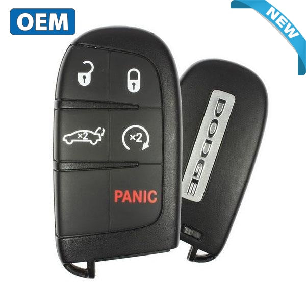 2011-2018 Dodge Charger Challenger / 5-Button Smart Key Pn: 5026676Ac M3N-40821302 (Oem)