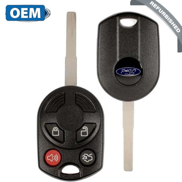 2011-2019 Ford / 4-Button Remote Head Key Pn: 164-R8046 Oucd6000022 Hu101 Hs Chip 80 Bit (Oem)