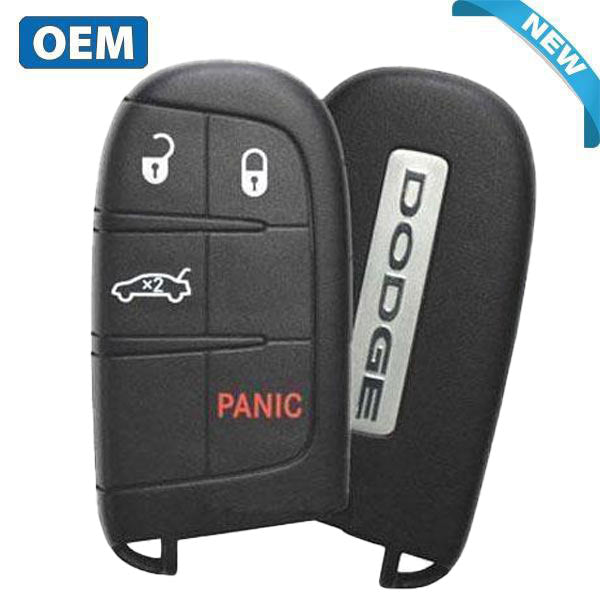 2011-2020 Dodge Charger Dart Challenger / 4-Button Smart Key / PN: 68051387AC / M3N40821302 (OEM) - UHS Hardware