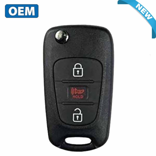 2012-2013 Kia Sportage / 3-Button Flip Key / PN: 95430-3W701 / NYOSEKSAM11ATX (SL) (OEM) - UHS Hardware