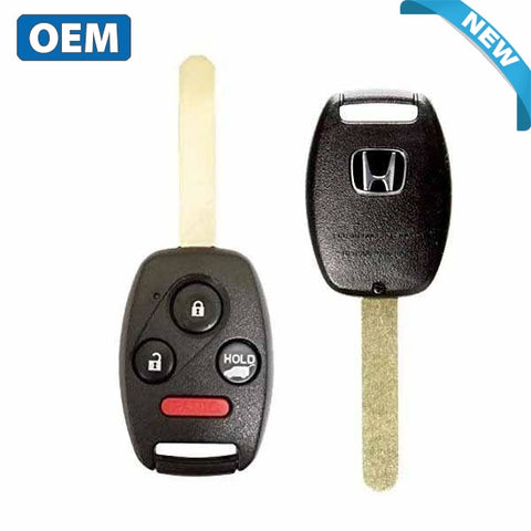 2012-2015 Honda Pilot / 4-Button Remote Head Key w/ Glass Hatch / PN: 35118-SZA-A51 / KR55WK49308 (OEM) - UHS Hardware