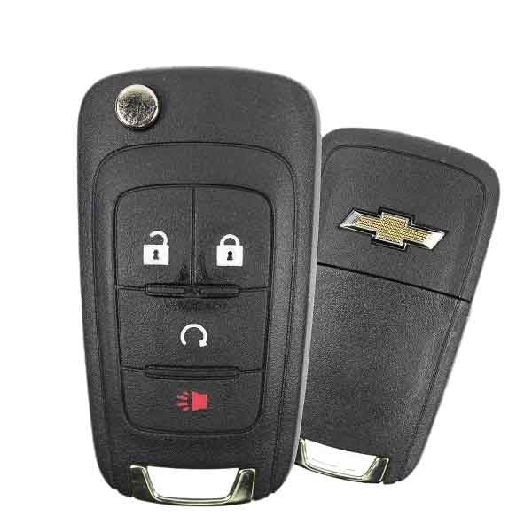 2012-2019 Chevrolet Sonic / 4-Button Remote Flip Key Pn 13584829 Kr55Wk50073 (Oem)