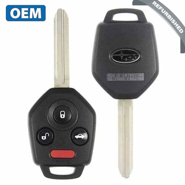 2012-2019 Subaru Forester / 4-Button Remote Head Key / PN: 57497-FJ240 / CWTWBU766 (OEM) - UHS Hardware