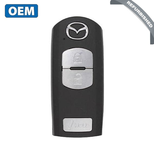 2012-2020 Mazda CX-3 / CX-5 / 3-Button Smart Key / PN: KDY3-67-5DY /  WAZSKE13D02 (OEM Refurb) - UHS Hardware