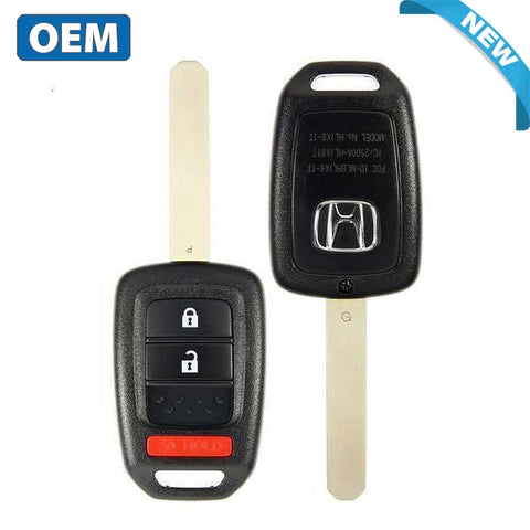 2013-2014 Honda CR-V Crosstour / 3-Button Remote Head Key / PN: 35118-TY4-A00 / MLBHLIK6-1T (OEM) - UHS Hardware