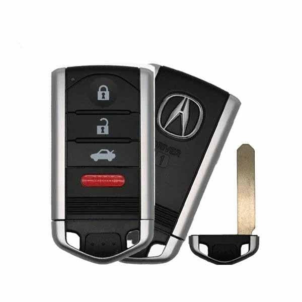 2013-2015 Acura Ilx / 4-Button Smart Key W/ Trunk Pn: 72147-Tx6-A11 Kr5434760 (Oem Refurb)