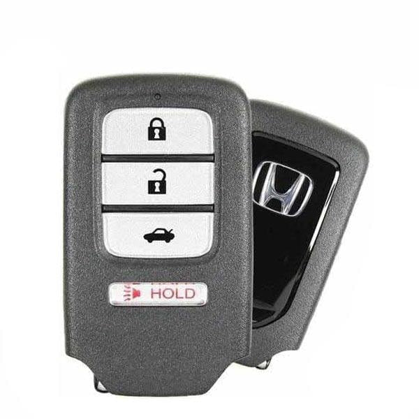 2013-2015 Honda Accord Civic / 4-Button Smart Key Pn: 72147-T2A-A01 Acj932Hk1210A No Memory (Oem)